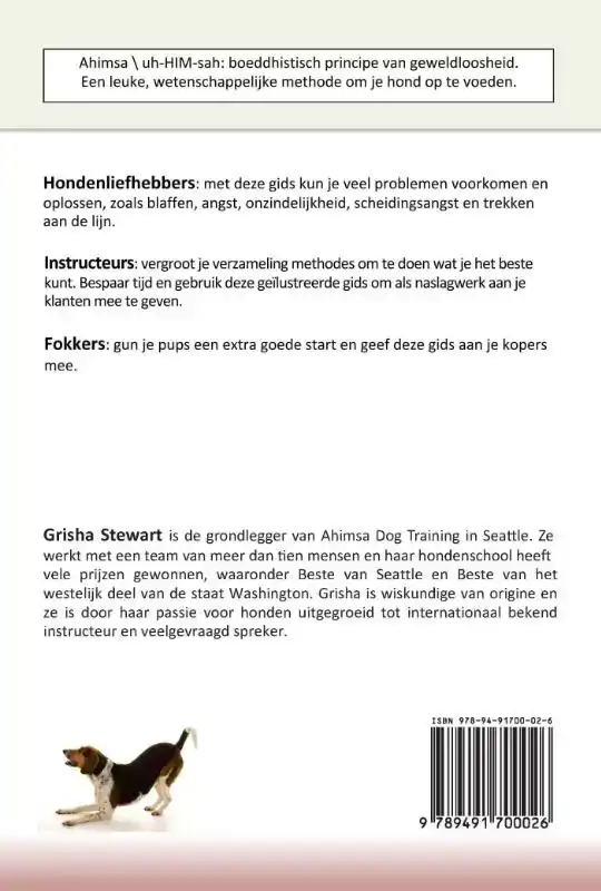 DE OFFICIELE AHIMSA-GIDS VOOR HONDEN