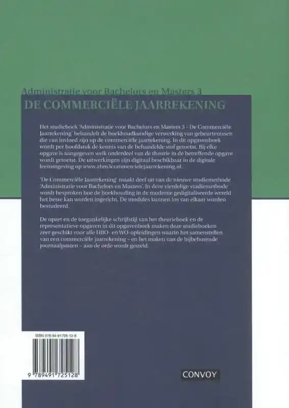 DE COMMERCIELE JAARREKENING