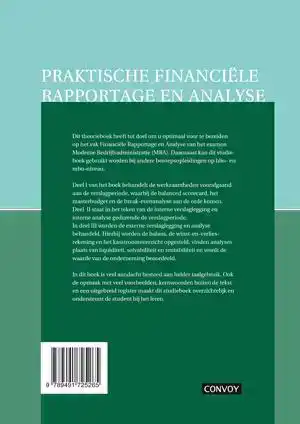 PRAKTISCHE FINANCIELE RAPPORTAGE EN ANALYSE THEORIEBOEK