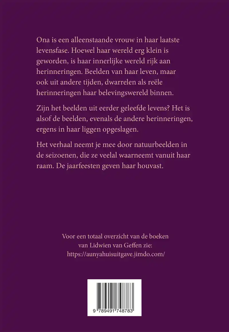 MET DE HANDEN IN HAAR SCHOOT