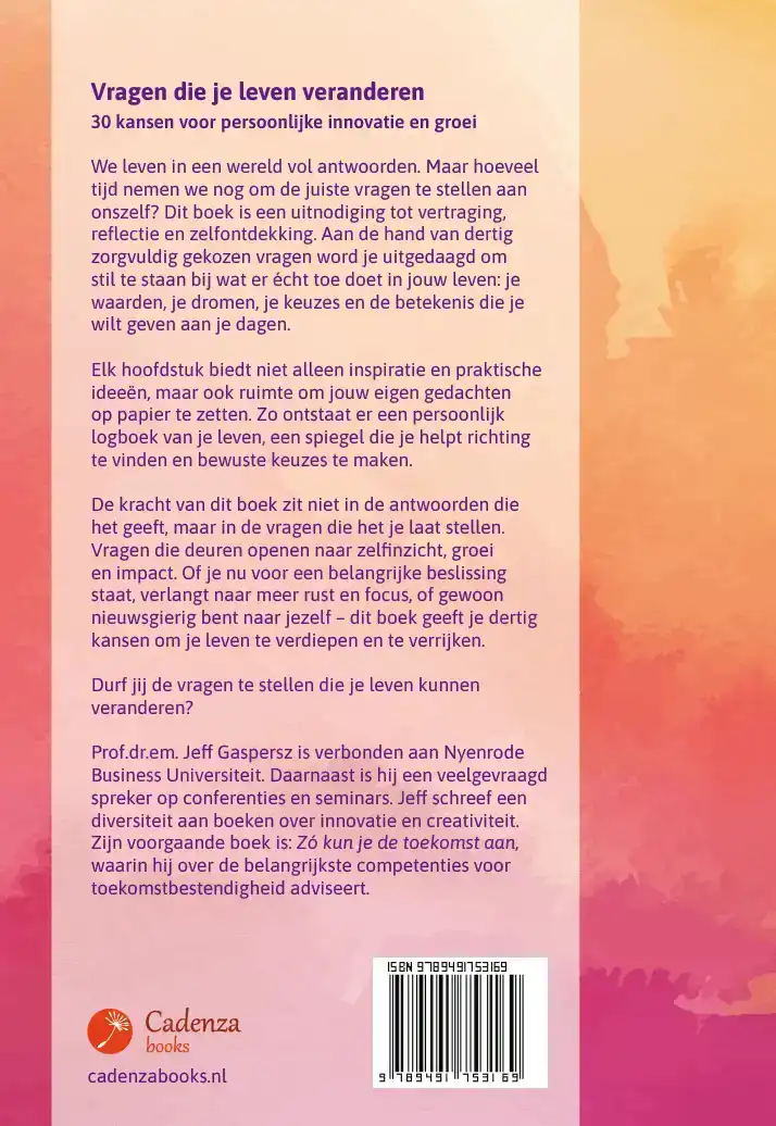 VRAGEN DIE JE LEVEN VERANDEREN