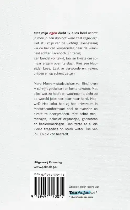 MET MIJN OGEN DICHT IK ALLES HEEL