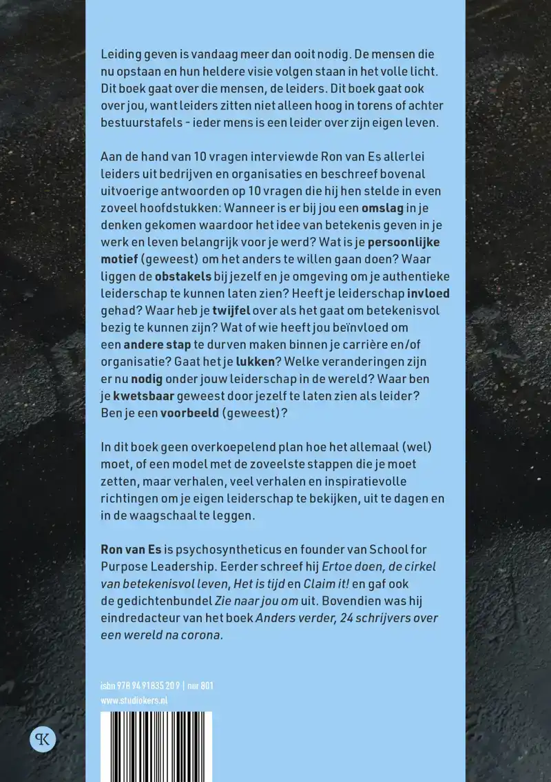 DE VOLGENDE STAP