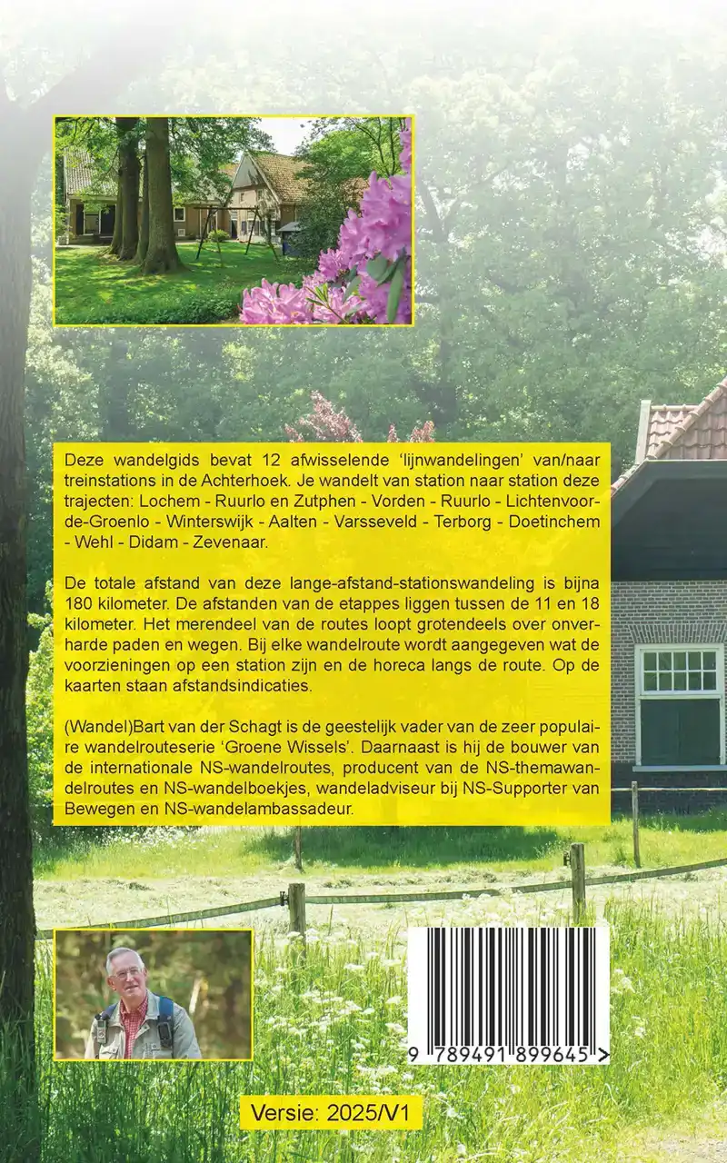 12 STATIONSWANDELINGEN DWARS DOOR DE ACHTERHOEK