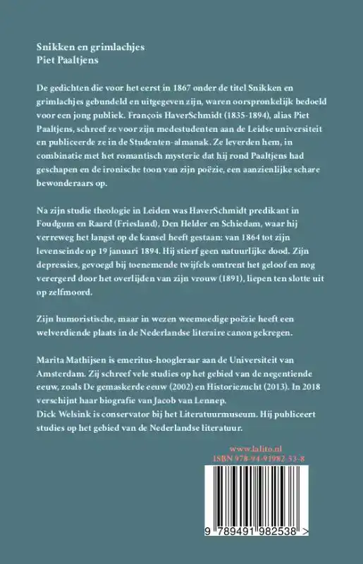 SNIKKEN EN GRIMLACHJES