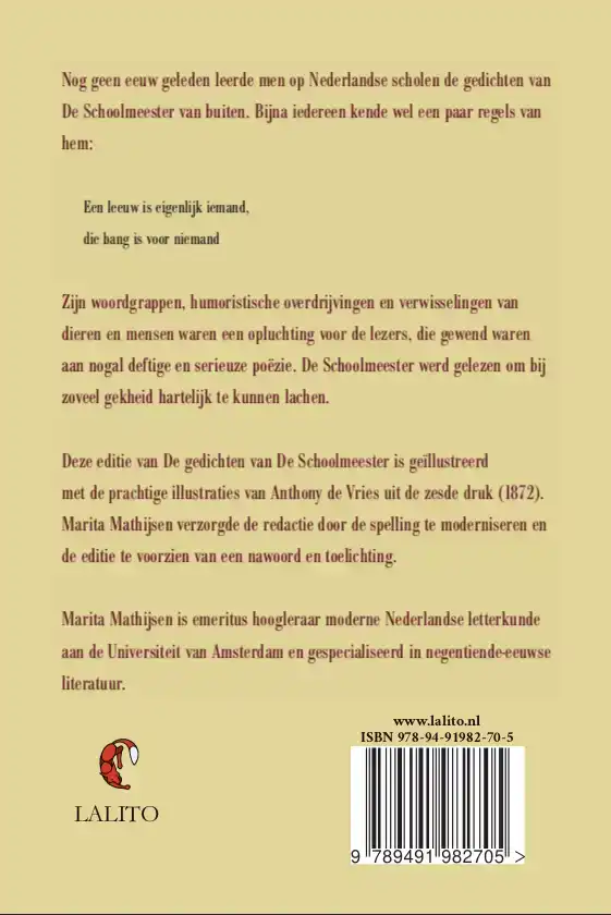 DE GEDICHTEN VAN DE SCHOOLMEESTER