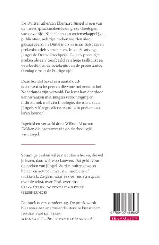 LUTHERSE PREKEN BIJ HET OUDE TESTAMENT