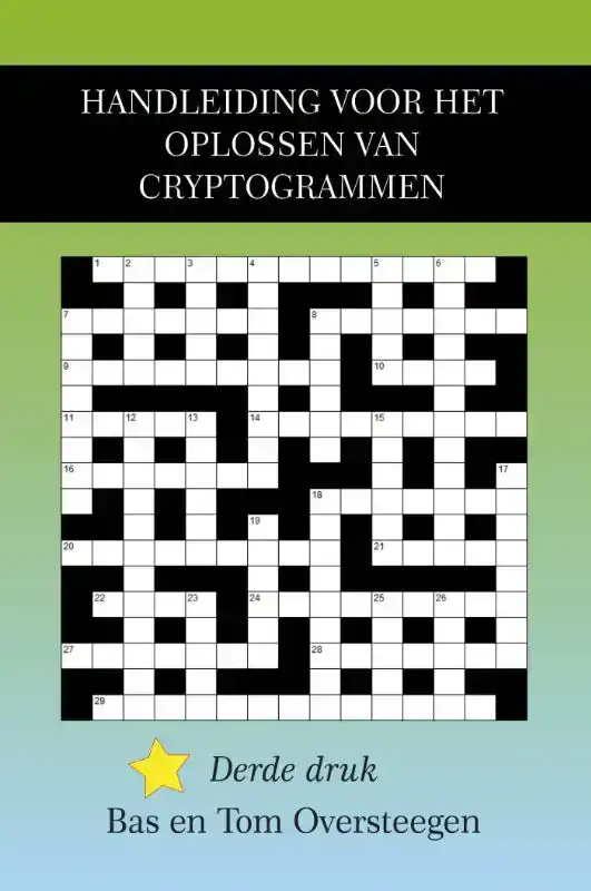 HANDLEIDING VOOR HET OPLOSSEN VAN CRYPTOGRAMMEN