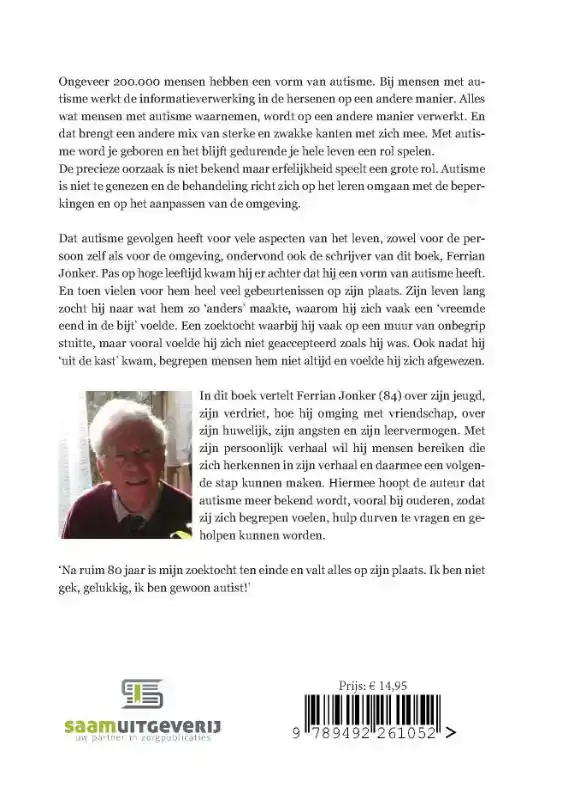 GELUKKIG, IK BEN GEWOON AUTIST
