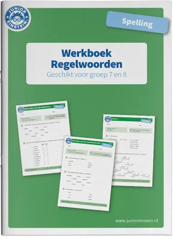 WERKBOEK SPELLING REGELWOORDEN GROEP 7 EN 8