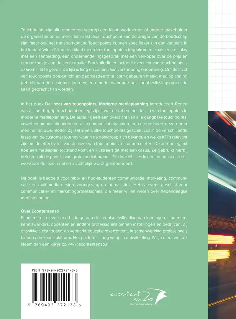 DE INZET VAN TOUCHPOINTS