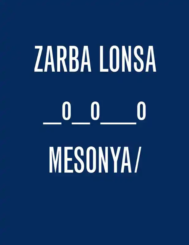 ZARBA LONSA, 0_0__0, MESONYA