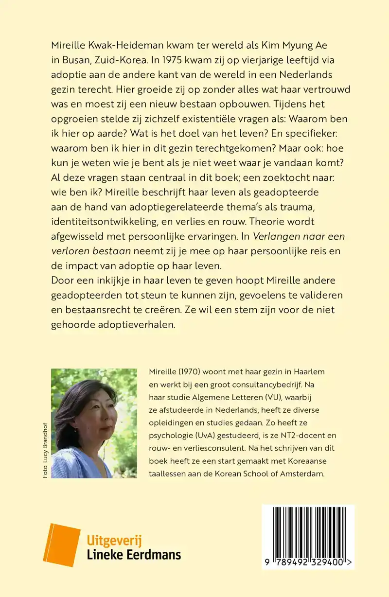 VERLANGEN NAAR EEN VERLOREN BESTAAN