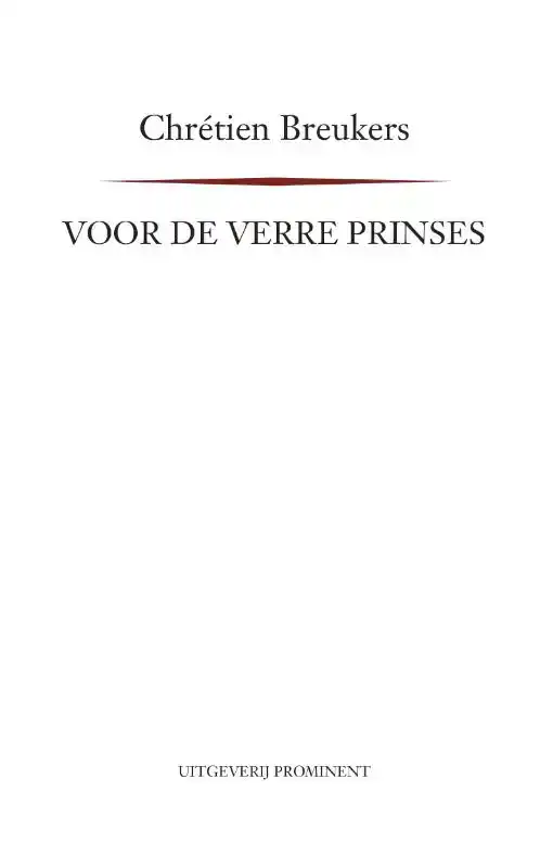 VOOR DE VERRE PRINSES