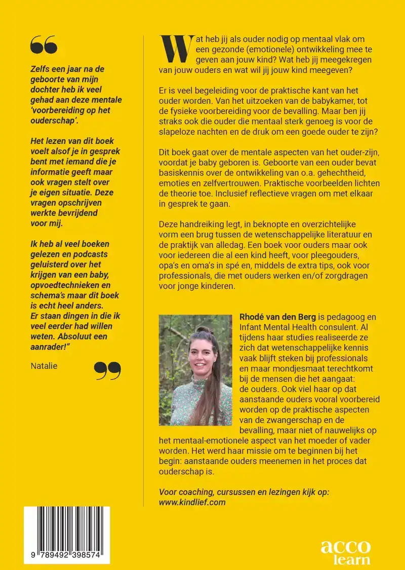 GEBOORTE VAN EEN OUDER