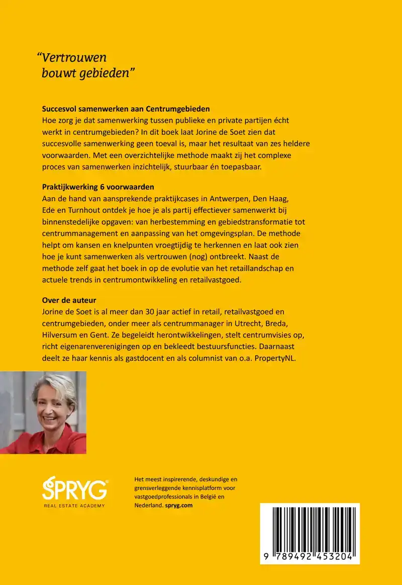 SUCCESVOL SAMENWERKEN AAN CENTRUMGEBIEDEN