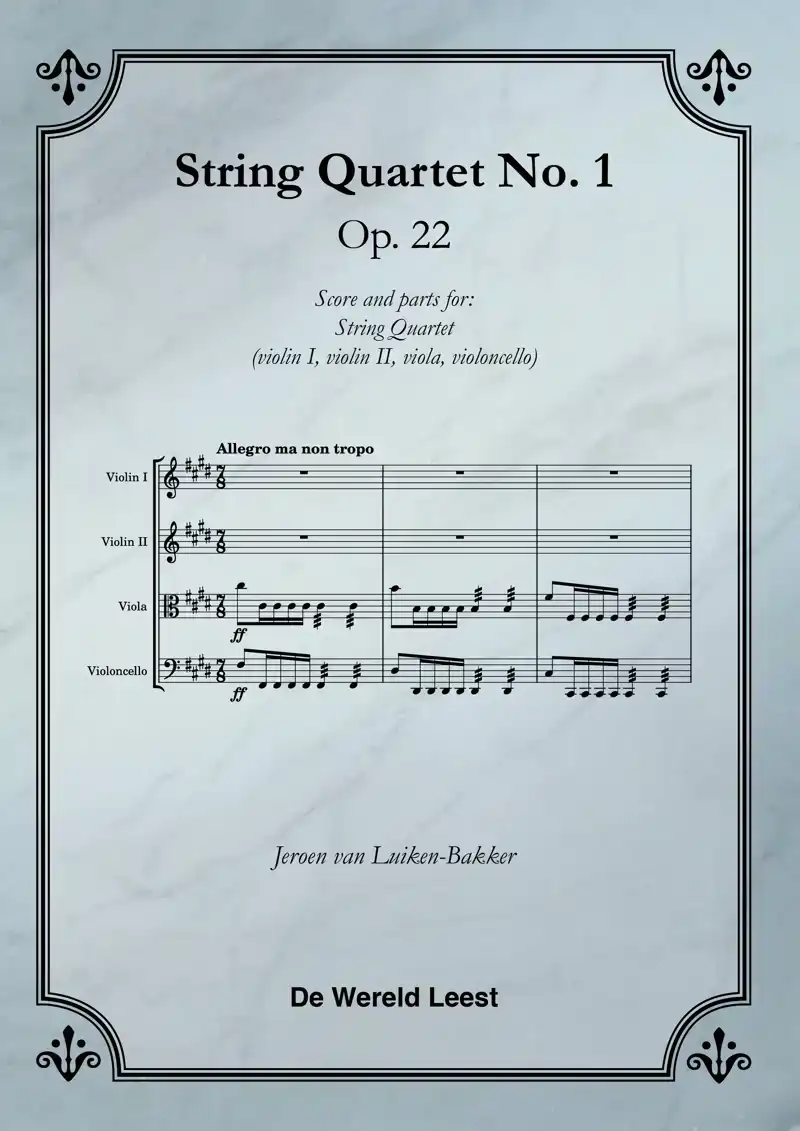 STRING QUARTET NO. 1