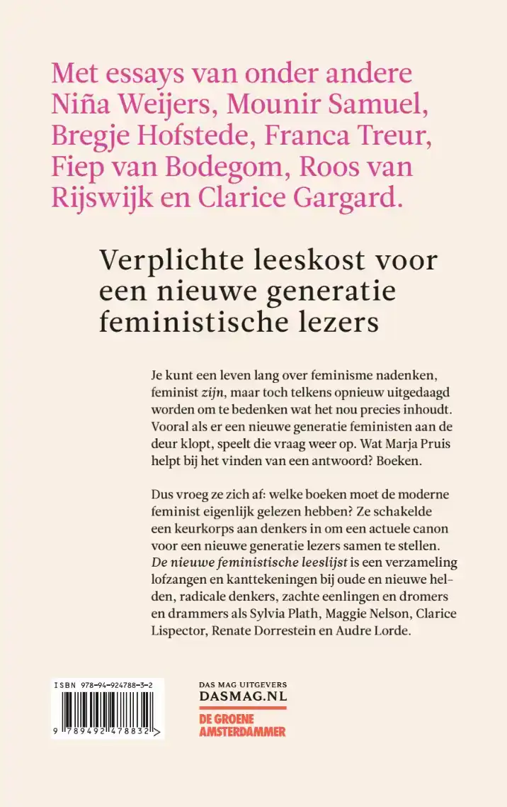 DE NIEUWE FEMINISTISCHE LEESLIJST