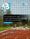 FROM ACCESS TO RE-USE: A USER'S PERSPECTIVE ON PUBLIC SECTOR