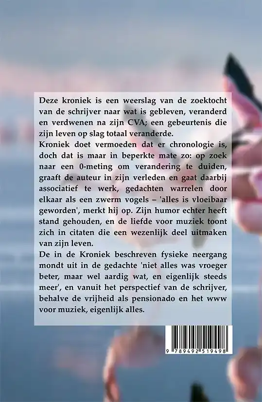 KRONIEK VAN EEN ANAKOELITISCH DENKER