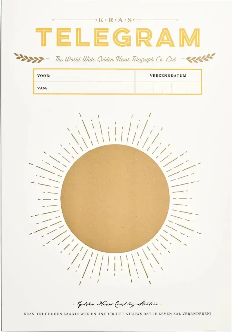 KRAS TELEGRAM TROUWEN