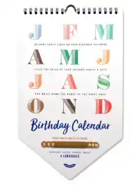 BIRTHDAY CALENDAR