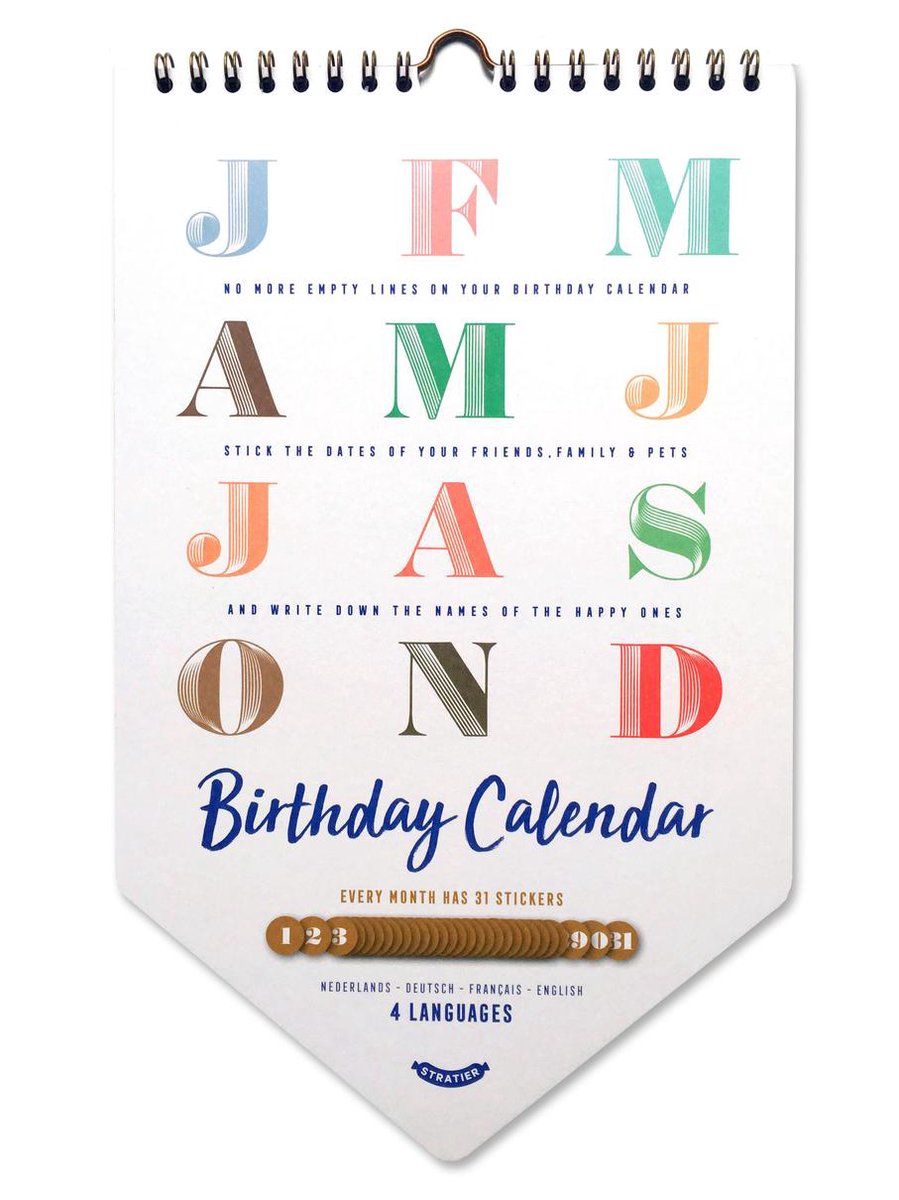 BIRTHDAY CALENDAR
