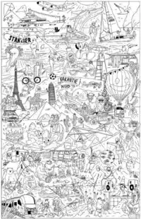 XL-KLEURPOSTER-VAKANTIE