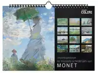 VERJAARDAGSKALENDER DE MOOISTE SCHILDERIJEN VAN MONET