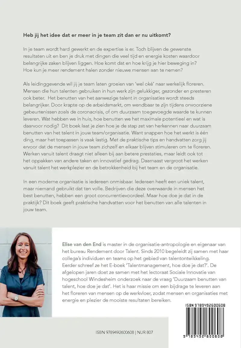 RENDEMENT DOOR TALENT