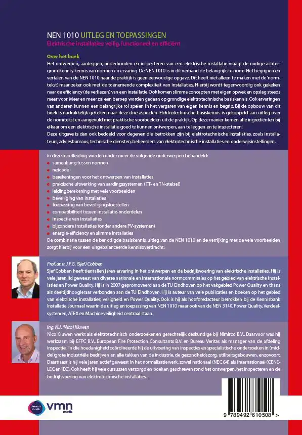 NEN 1010 UITLEG EN TOEPASSING