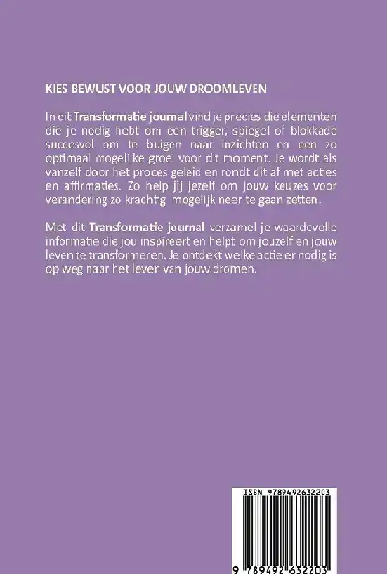 TRANSFORMATIE JOURNAL