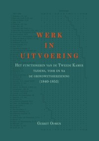 WERK IN UITVOERING
