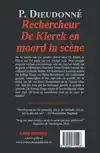 RECHERCHEUR DE KLERCK EN MOORD IN SCENE