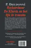 RECHERCHEUR DE KLERCK EN HET LIJK IN TRANSITO
