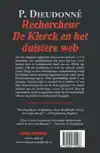 RECHERCHEUR DE KLERCK EN HET DUISTERE WEB