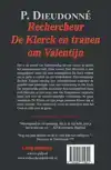 RECHERCHEUR DE KLERCK EN TRANEN OM VALENTIJN