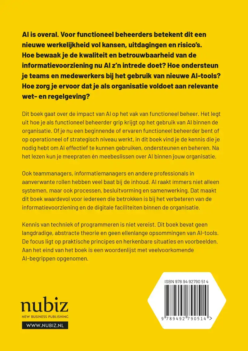 FUNCTIONEEL BEHEER EN AI