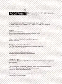 FOOTPRINT 26. THE ARCHITECTURE COMPETITION AS 'CONTACT ZONE