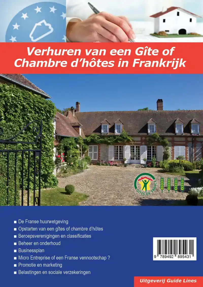 VERHUREN VAN EEN GITE OF CHAMBRE D'HOTES IN FRANKRIJK