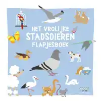 HET VROLIJKE STADSDIEREN FLAPJESBOEK