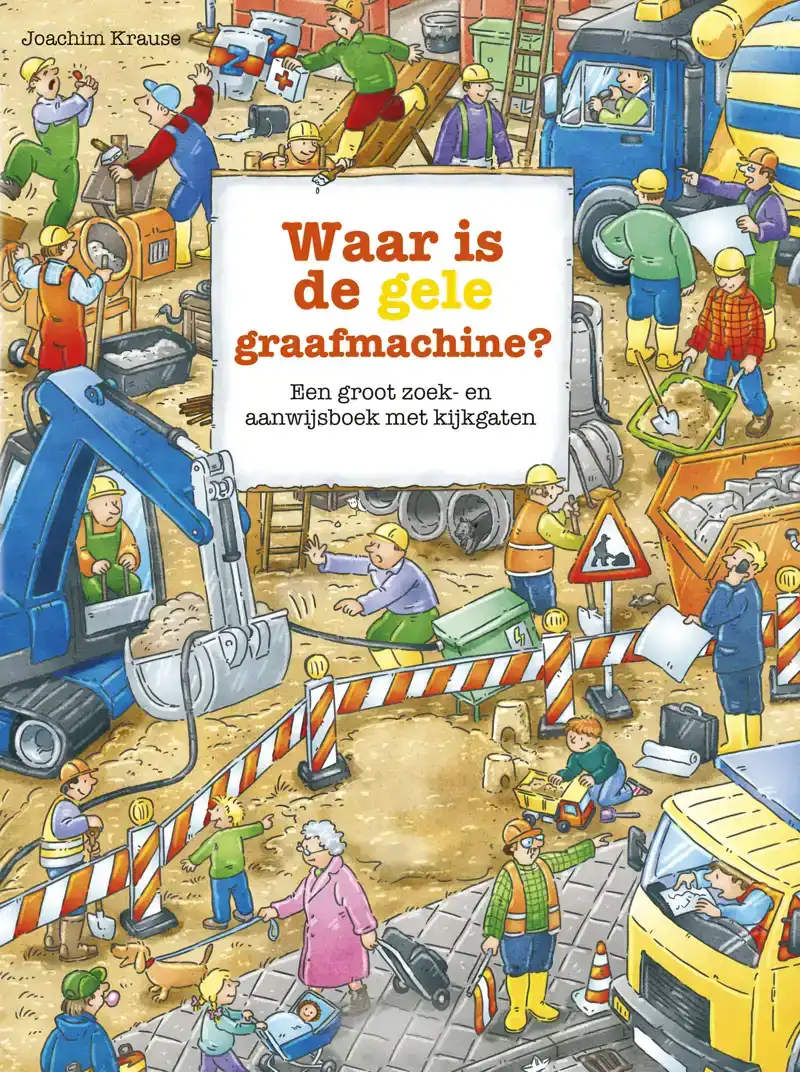 WAAR IS DE GELE GRAAFMACHINE?