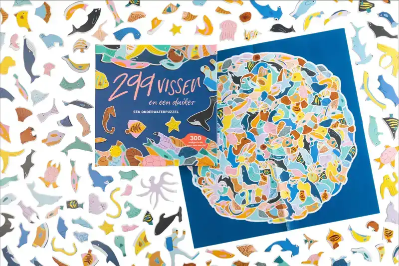 299 VISSEN EN EEN DUIKER