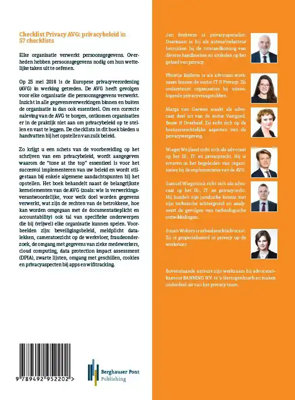 CHECKLIST PRIVACY AVG