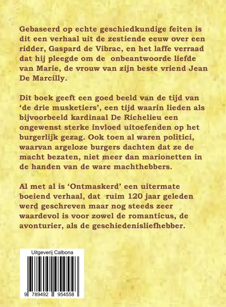 ONTMASKERD