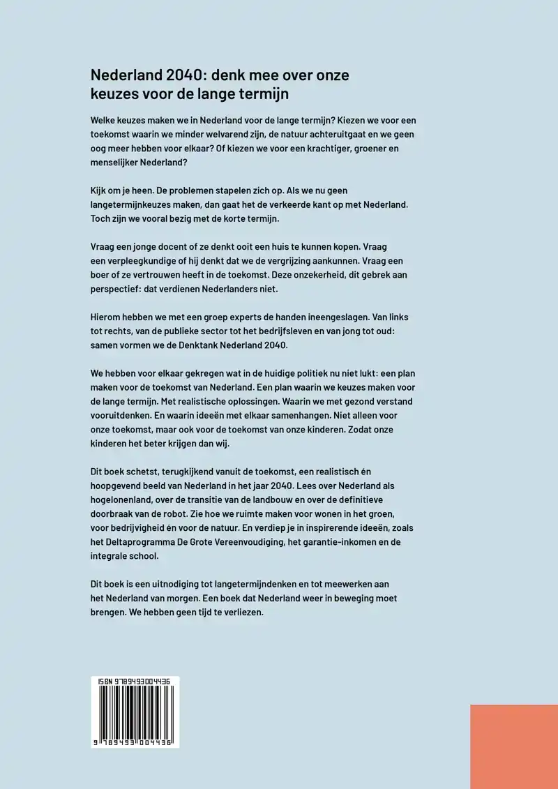 EEN TOEKOMSTBEELD