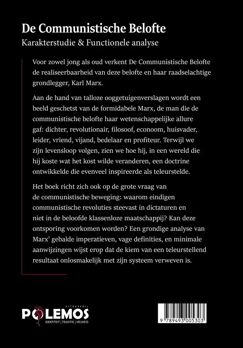 DE COMMUNISTISCHE BELOFTE