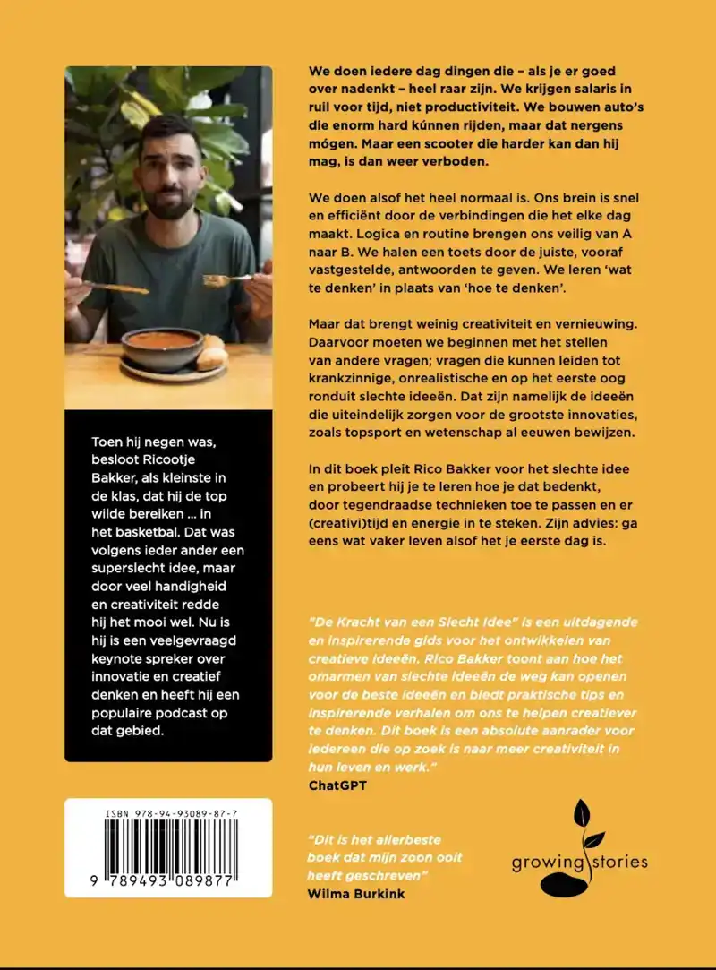 DE KRACHT VAN EEN SLECHT IDEE