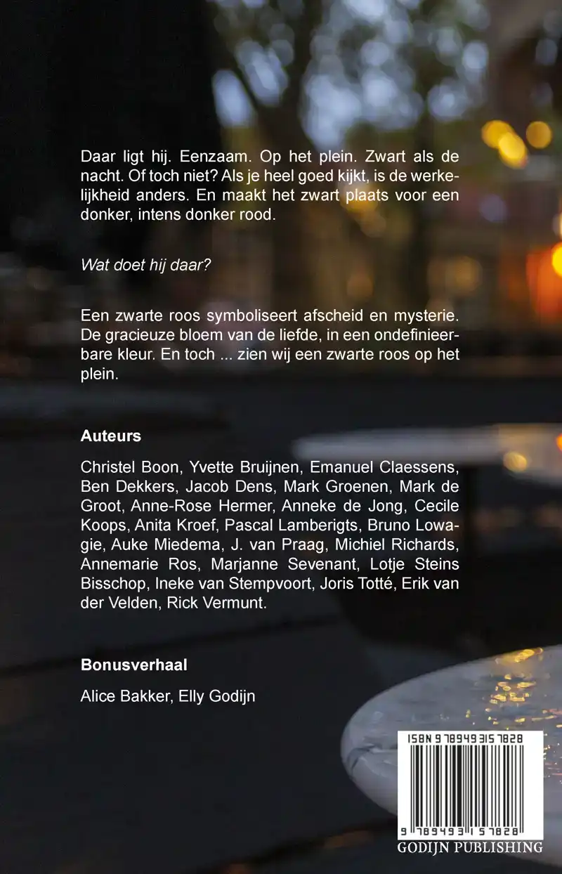 EEN ZWARTE ROOS OP HET PLEIN