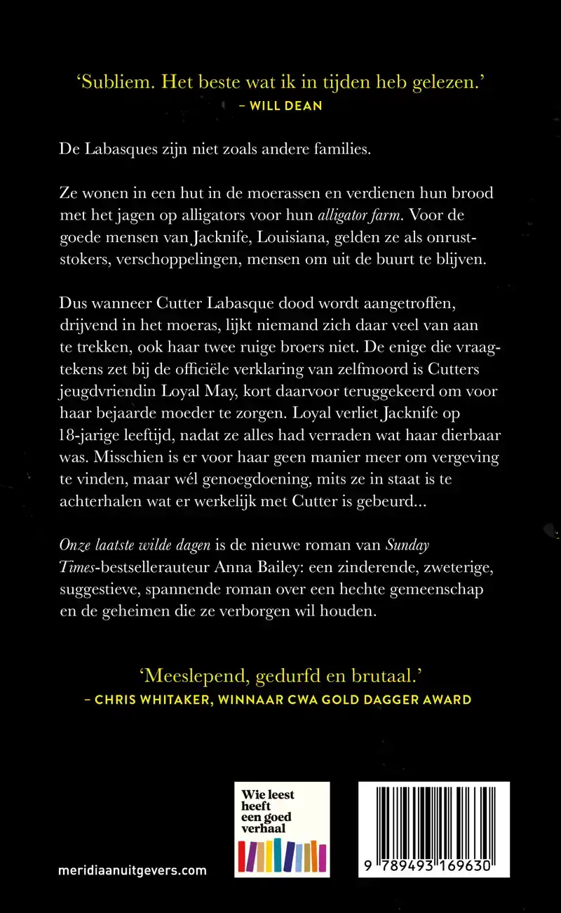 ONZE LAATSTE WILDE DAGEN